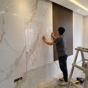 Servicio de instalación de panel UV tipo mármol