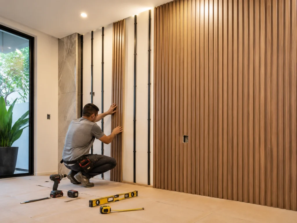 Servicio de Wall panel WPC interior de Multidecora