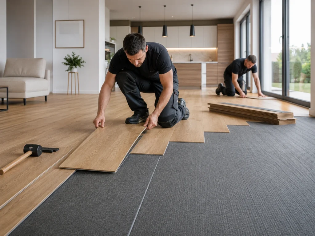 Servicio de Piso vinílico SPC 5,5 mm de Multidecora